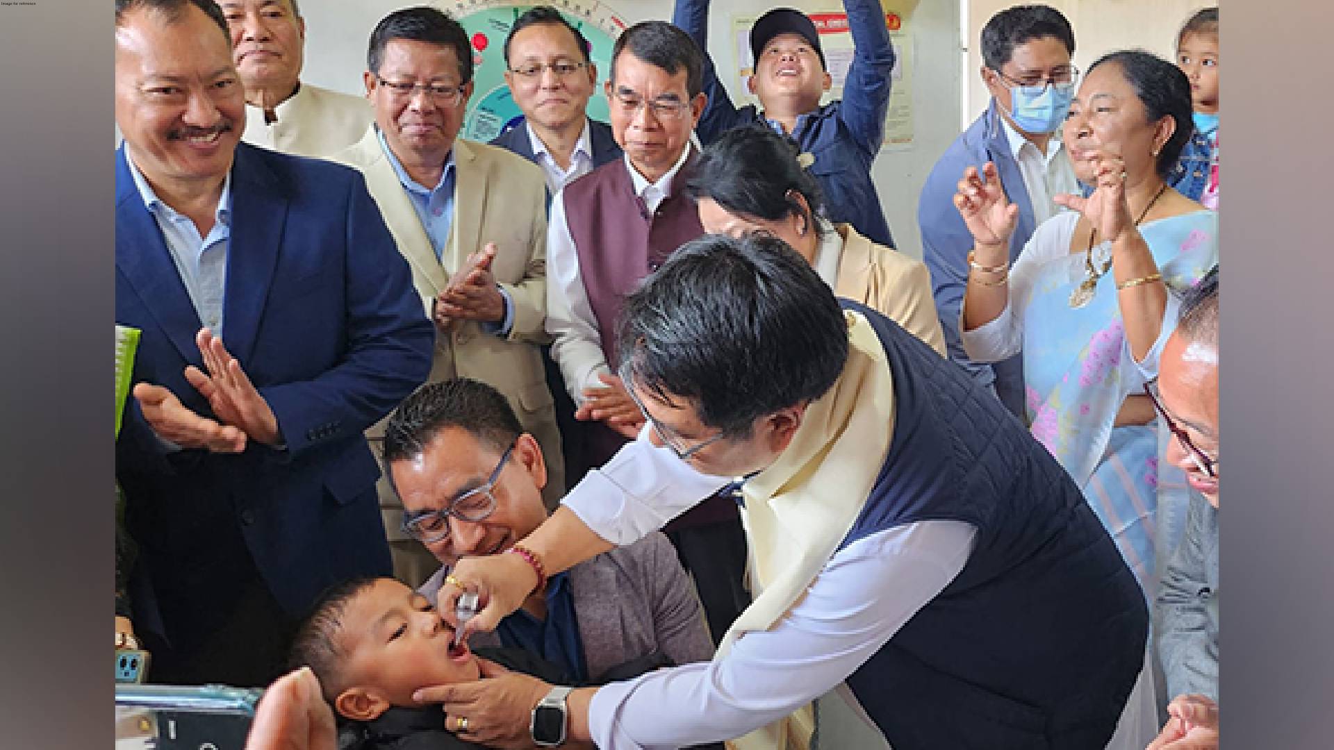 Manipur Health Minister launches 'Intensified Pulse Polio Immunisation' on National Immunisation Day